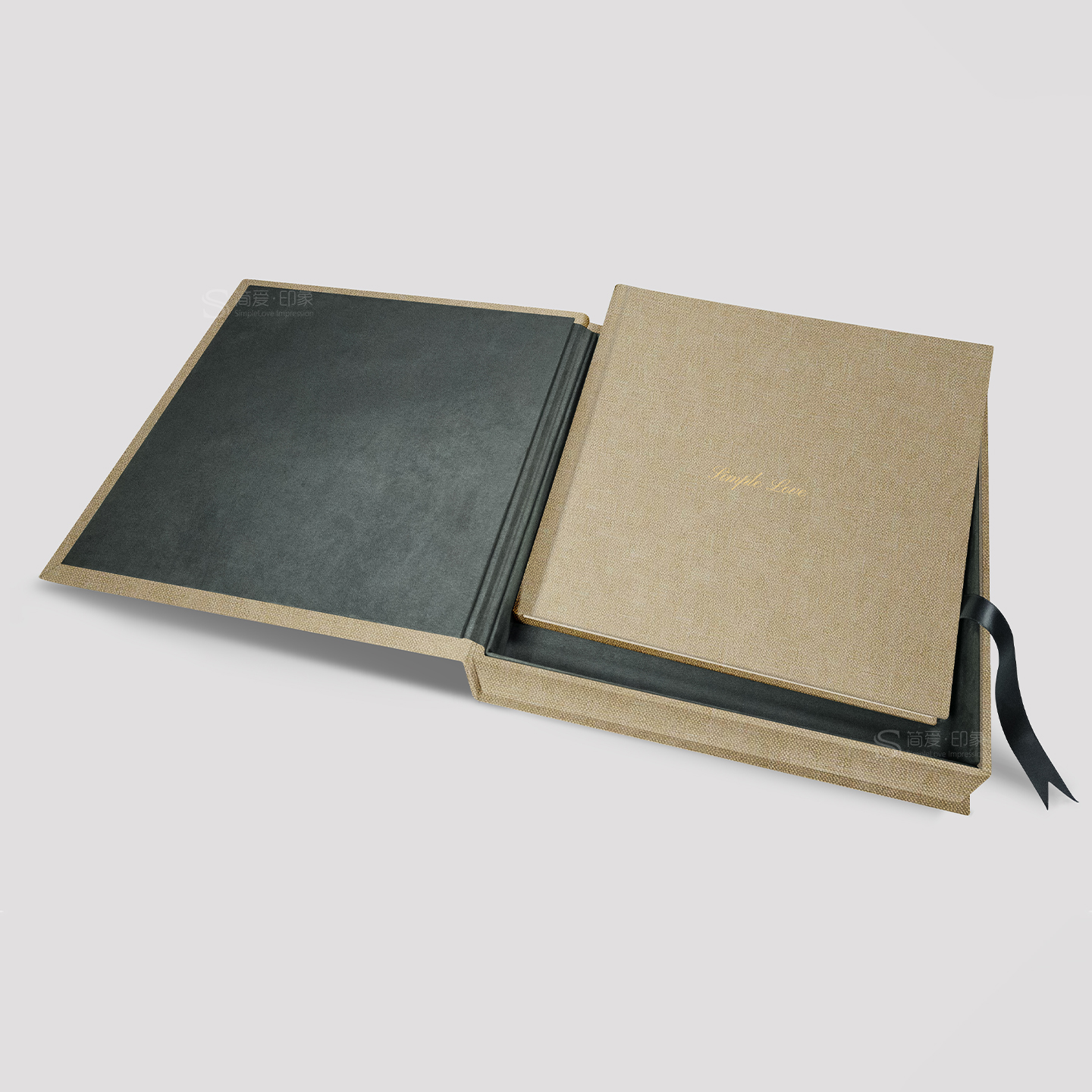 素雅布艺套系 相册+礼盒套装