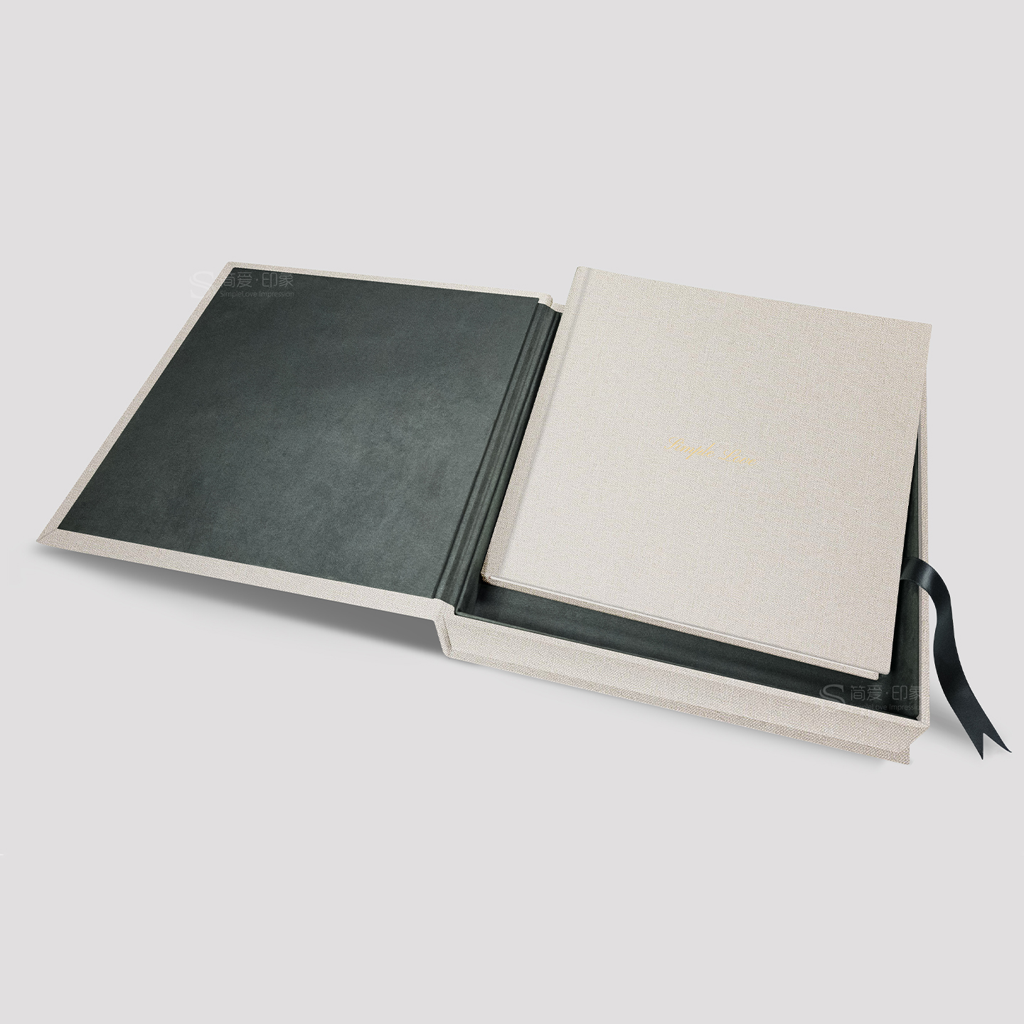 素雅布艺套系 相册+礼盒套装