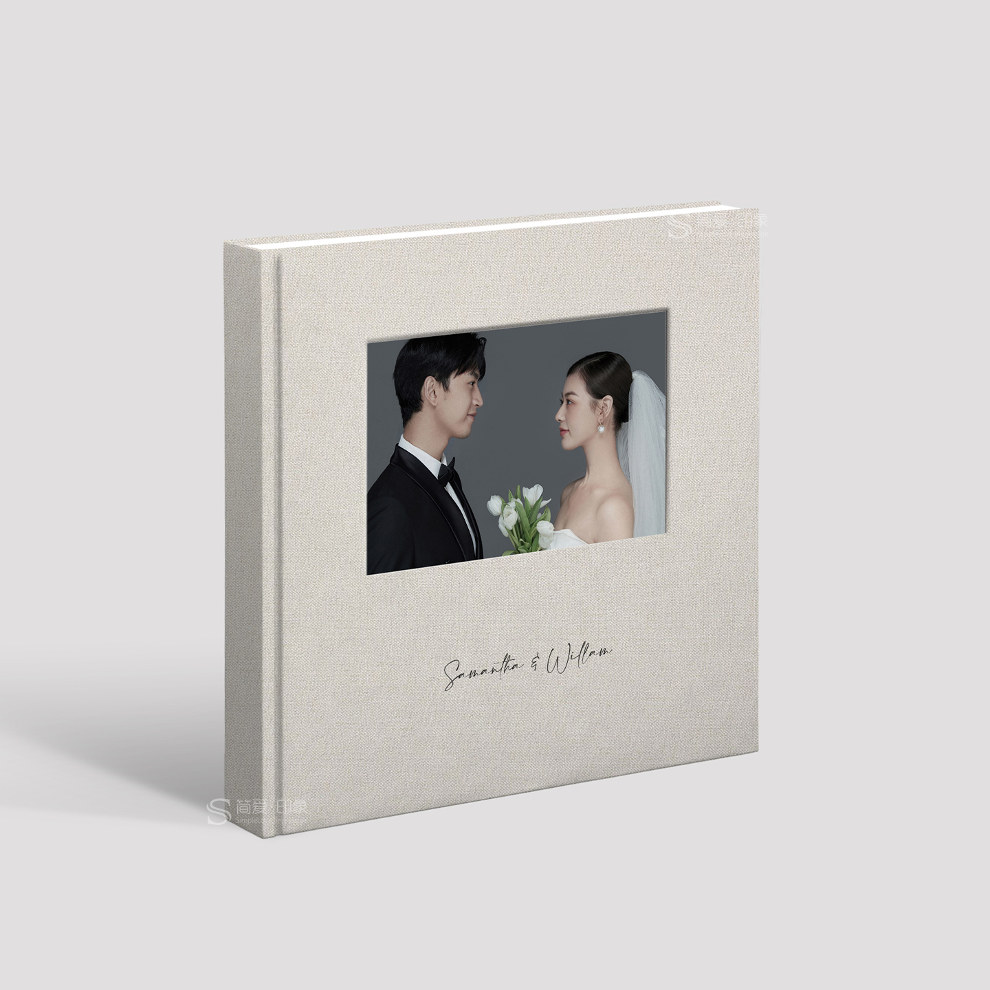 素雅布艺套系 相册+礼盒套装